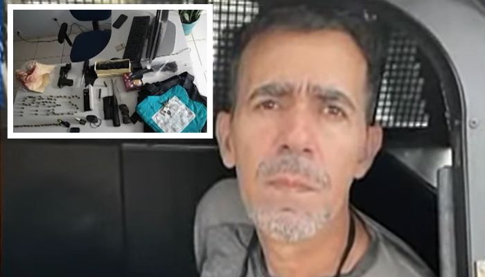 Empresário é detido com arma, máscara e muita munição em carro no ES